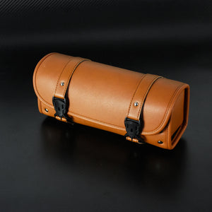 Sacoche Latérale de Selle Noire/Marron (Tool Bag) - Harley-Davidson Touring, Softail, Sportster, Dyna – photo 2/8