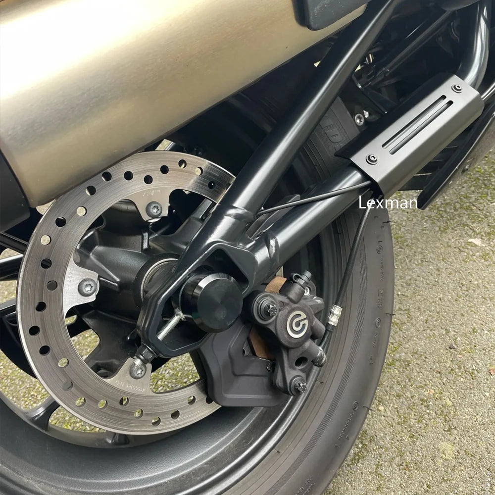 Cache de Bras Oscillant CNC Aluminium - Harley-Davidson Sportster S 1250 / RH1250 2021-2023 – photo 2/7