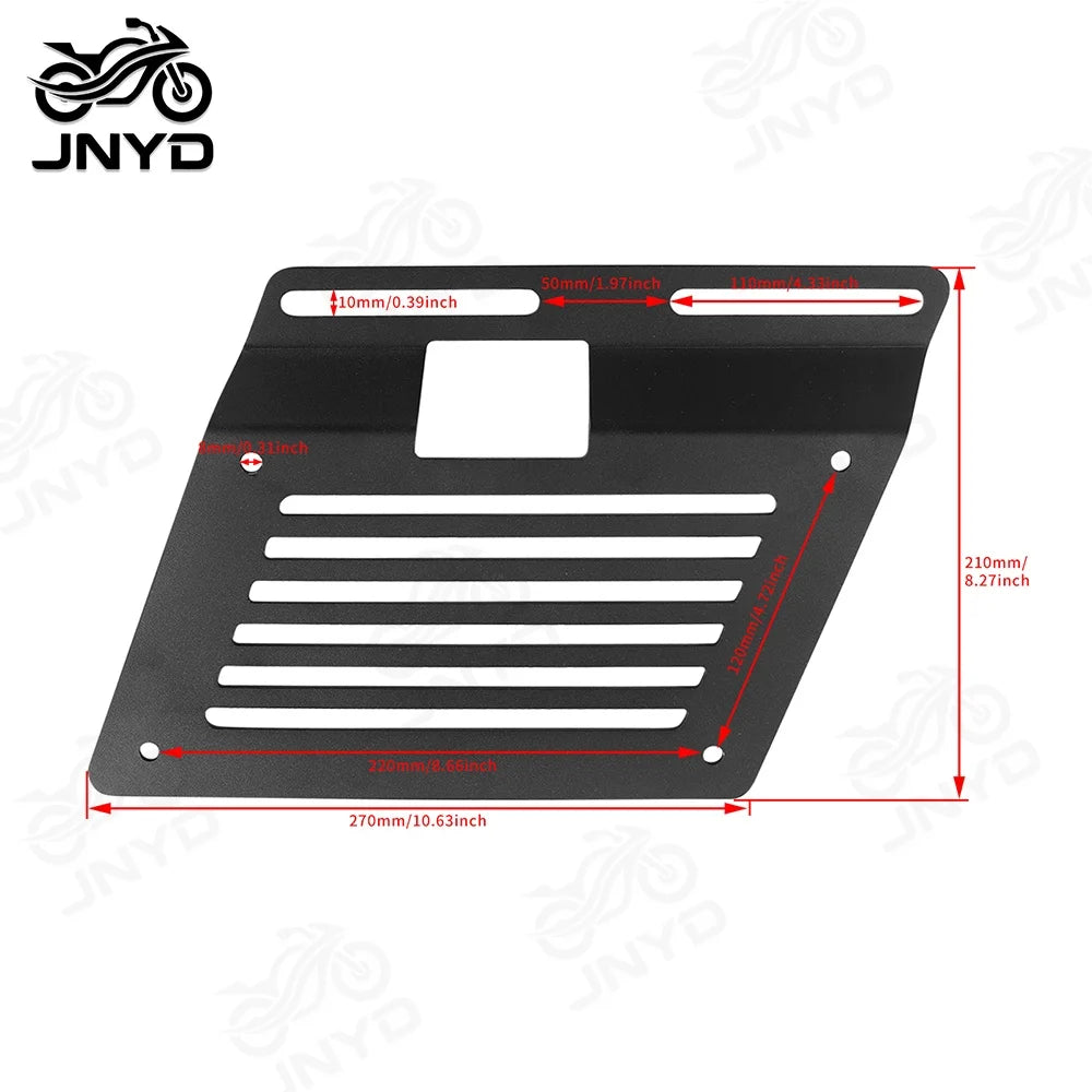 Supports de Sacoches Universels JNYD pour Motos Custom - vue 2