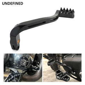 Kit levier de frein à commandes centrales avec repose-pied pour Harley-Davidson Dyna : Street Bob, Fat Bob, Wide Glide & Super Glide (1991-2017) – photo 4/14