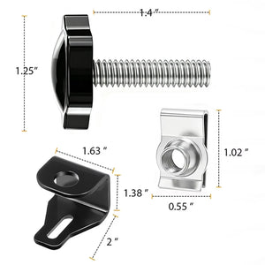 Boulons de verrouillage antivol pour sacoches Harley Touring 1988+ - vue 2