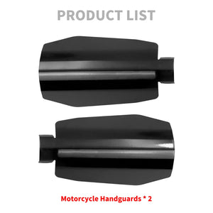 Protège-main noir monté sur le guidon d'une Harley-Davidson Sportster - vue 5