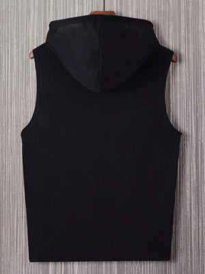 Débardeur capuche skull - vue 2
