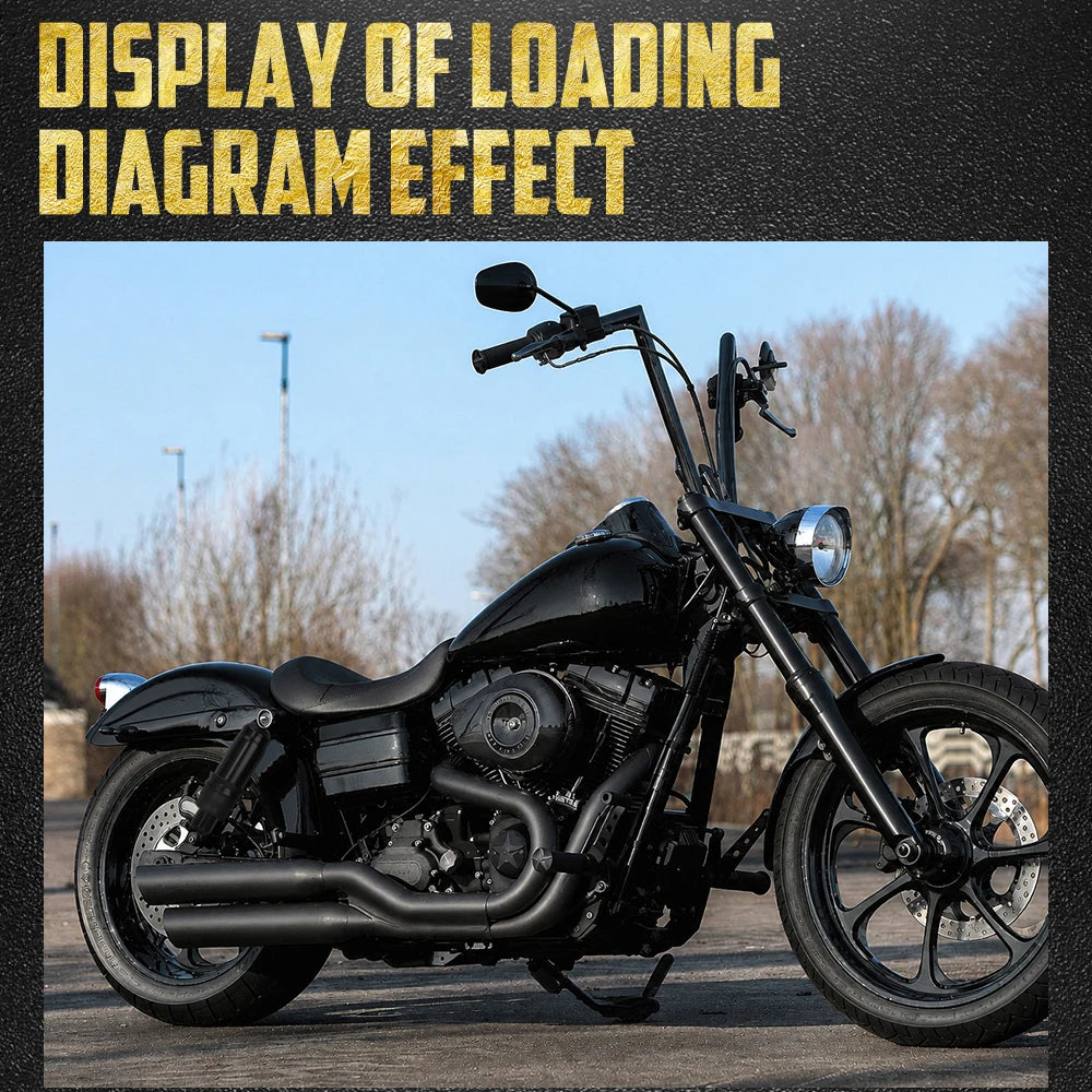 Kit de Suspension Pneumatique Arrière (Air Ride) - Harley-Davidson Touring & Dyna – photo 2/6