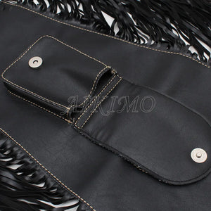 Pochette de Réservoir en Cuir PU pour Moto - Compatible Harley-Davidson Sportster - vue 3