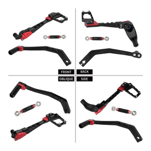 Kit de commandes au pied coloré en aluminium pour Harley-Davidson Softail - vue 3