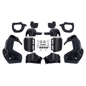 Carénages bas ventilés avec vide-poches pour support moteur Harley Touring 1983-2013 - vue 10