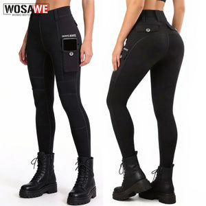 Pantalon moto femme WOSAWE stretch respirant - vue 1
