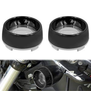 Visières de clignotants pour Harley Touring Softail - vue 13