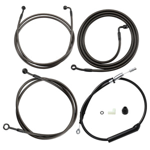 Kit Câble d'Embrayage et Durites de Frein Hydrauliques - Harley-Davidson Touring ABS 2021-2023 – photo 1/12