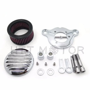 Kit filtre à air chromé pour Harley Sportster - vue 1