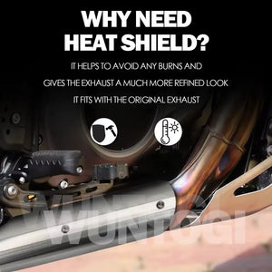 Pare-chaleur de silencieux pour Harley Pan America 1250 - vue 5