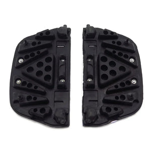 Kit d'inserts de repose-pieds passager motif tête de mort - Harley Touring/Softail Fat Boy – photo 2/7
