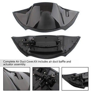 Cache de conduit d'air noir pour carénage de Harley-Davidson Road Glide - vue 1