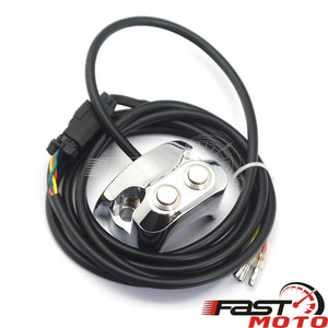 Commutateur de suspension pneumatique pour guidon 25 mm Harley Dyna, Sportster, V-Rod, Touring AERO - vue 7