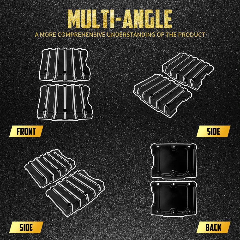 Couvercles supérieurs de culbuteurs pour Harley Twin Cam - vue 2