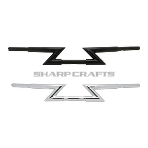 Guidon drag Z-bar pour Harley Sportster Softail Dyna - vue 4