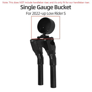 Support de Relocalisation de Compteurs (Gauge Bucket) Réglable - Harley-Davidson Softail Low Rider S 2020-2024 – photo 16/16