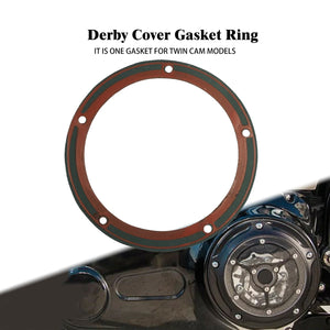 Joint de cache derby pour carter primaire de Harley-Davidson - vue 1