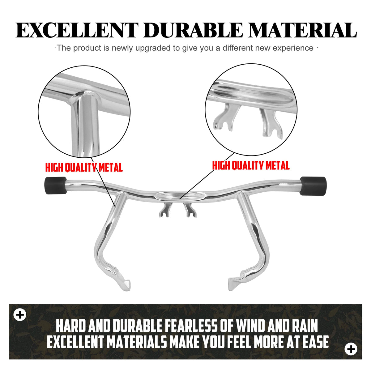 Sabot moteur chromé pour Harley-Davidson Touring - vue 2