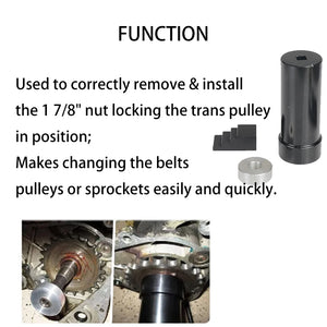Clé d'écrou de pignon de boîte pour Harley Big Twin - vue 6