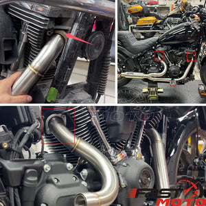 Kit de joints de bride d'échappement en acier inoxydable pour moto Harley-Davidson - vue 6