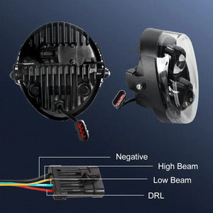 Phare LED pour Harley V-Rod - vue 4