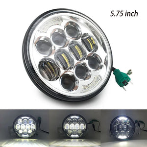 Phare LED noir 5,75 pouces avec feu de jour 40W pour Harley Sportster 883 et XL883 - vue 15