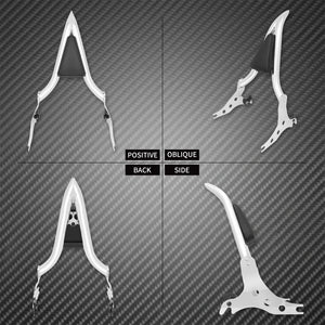 Dossier passager démontable (sissy bar) chromé - Harley Softail Breakout FXSB 2013-2023, Fat Boy FLFB/FLFBS 2018-2023 – photo 2/8