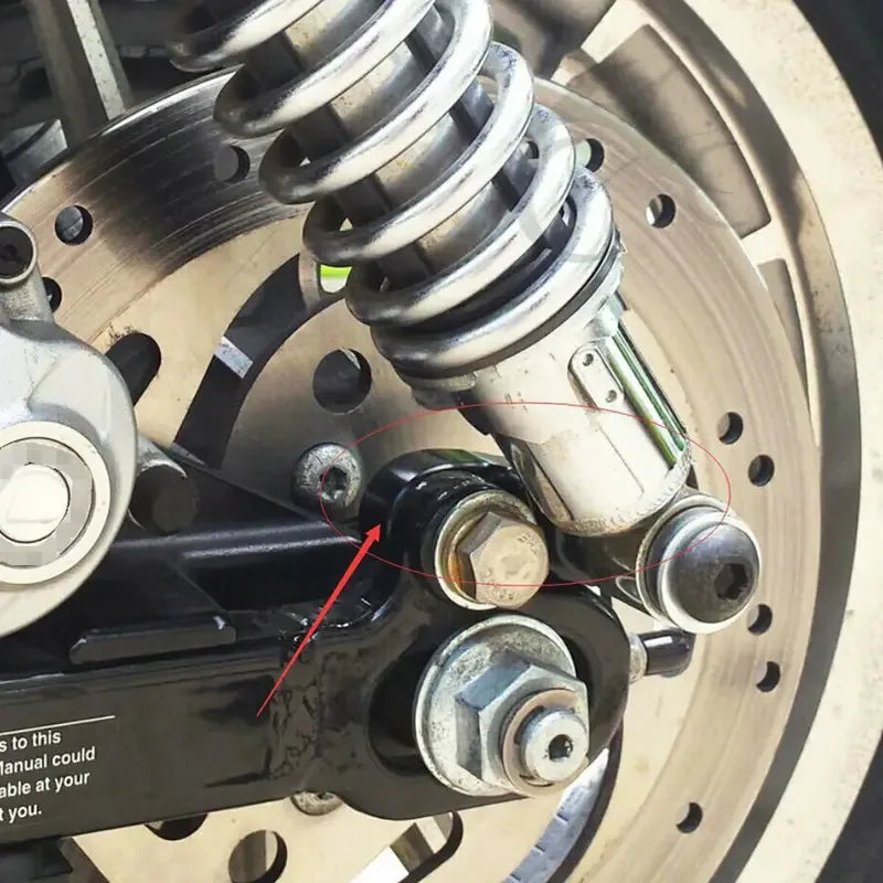 Kit de rabaissement arrière 1" en aluminium pour Harley-Davidson Sportster XL 883/1200 (2005-2015)