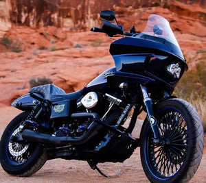 Protège-Mains Fumés pour Harley Softail Low Rider ST, Deluxe, Street Bob 2018-2023 – photo 3/11
