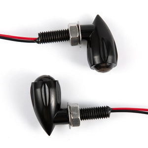 Mini clignotants LED bullet pour Harley Dyna Softail Sportster - vue 3