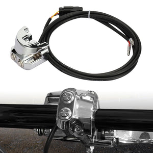 Kit Commutateur de Suspension Pneumatique pour Guidon 1" - Harley-Davidson Dyna, V-Rod, Sportster (Systèmes AERO) – photo 1/7