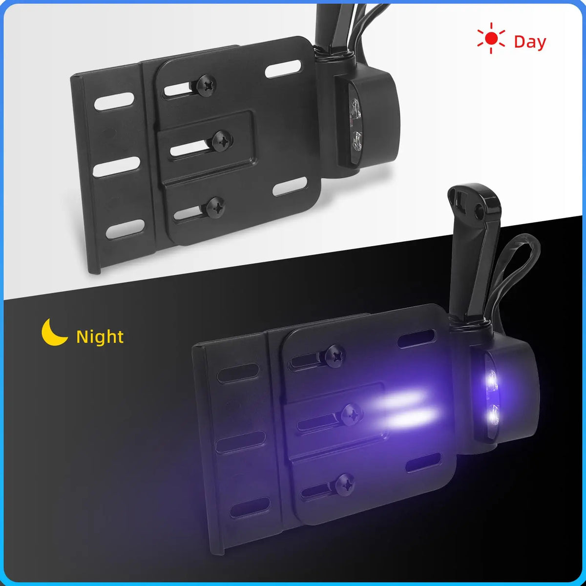 Support de plaque latéral LED pour Harley Sportster - vue 2
