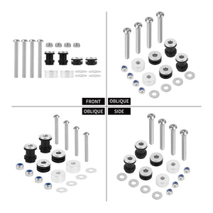 Kit de Fixation Rapide (Docking Hardware) pour Sissy Bar/Porte-Bagages Solo - Harley-Davidson Softail 1984-2017 – photo 4/6