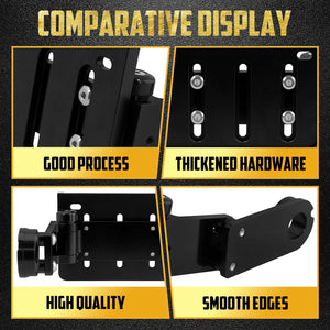 Support Repliable de Plaque d'Immatriculation Latéral - Harley-Davidson Softail Breakout, Fat Boy, Slim, Deluxe 2018-2024 – photo 3/7