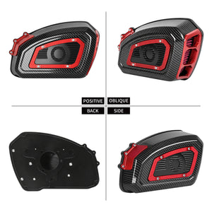 Filtre à air moto coloré haute performance pour Harley-Davidson - vue 3