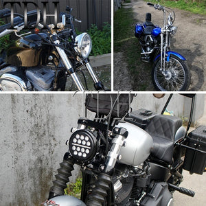 Coque de phare 5,75 pouces pour Harley custom - vue 4