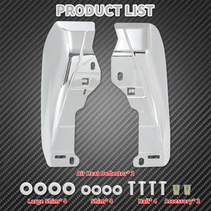 Anneaux de Finition Type Visière pour Clignotants Plats (2 pièces) - Harley-Davidson Touring, Softail FL, Road King – photo 8/15