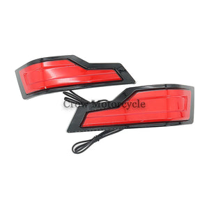 Feux LED de Top Case (Tour-Pak) Chrome, Lentille Rouge - Harley-Davidson Touring 2014-2022 & CVO 2023-2024 – photo 3/10