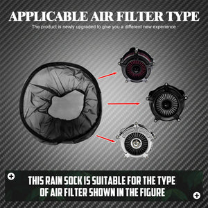 Housse de Protection Imperméable pour Filtre à Air (Rain Sock) - Harley-Davidson (Tous Modèles, selon Filtre 114/117) – photo 3/13