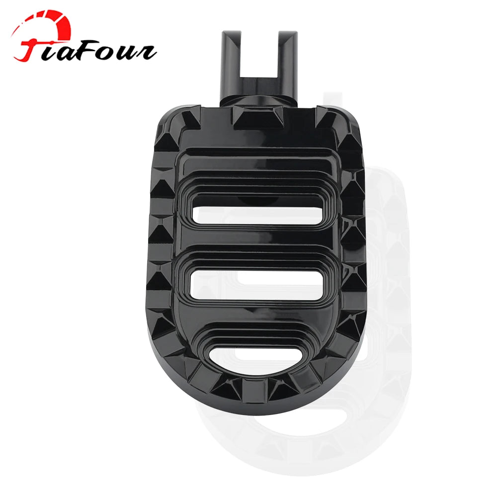 Repose-pieds pilote avant élargis en aluminium CNC pour Harley-Davidson LiveWire, Sportster S, Breakout & FXDR 114 – photo 2/8