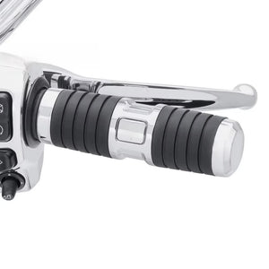 Poignées de guidon aluminium pour Harley Touring Softail - vue 3