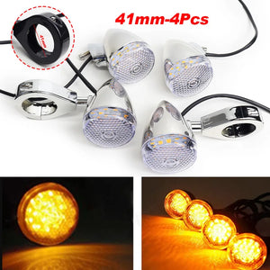 Clignotants LED à collier de fourche pour Harley - vue 10