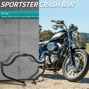 Barre de Protection Moteur "Meathook" 1.25" - Harley-Davidson Sportster XL 2004-2022 & XR 2008-2013 – photo 2/6