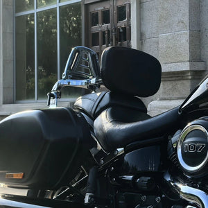 Dossier Sissy-Bar Multifonction Réglable pour Harley-Davidson Sport Glide et Low Rider - vue 4
