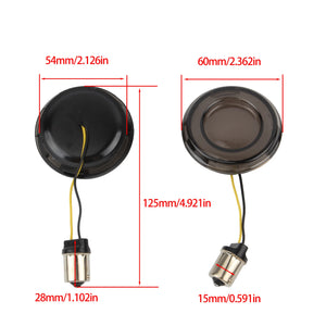 Inserts de clignotants LED pour Harley Touring Dyna - vue 5