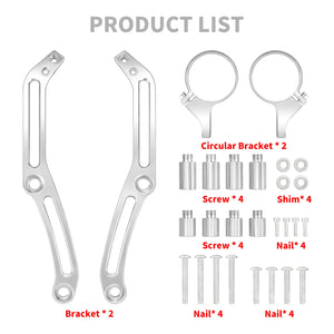 Support de bocal d'amortisseur pour Harley-Davidson Touring - vue 6