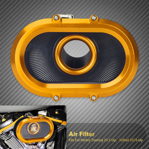 Filtre à Air avec Anneaux Décoratifs Interchangeables - Harley-Davidson Touring, Softail, Dyna, Sportster, Trike – photo 10/26