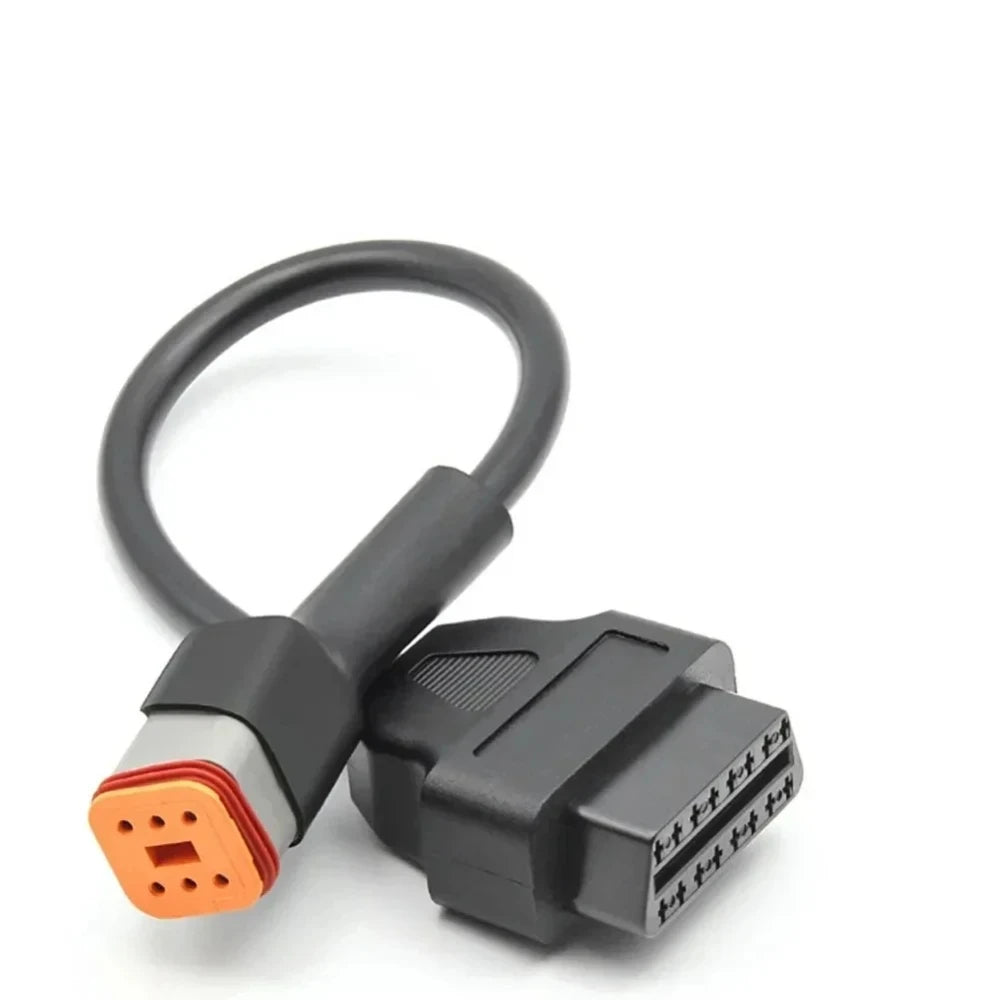 Câble adaptateur de diagnostic OBD2, 4/6 broches vers 16 broches, pour Harley-Davidson